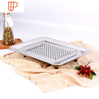 不锈钢旅行茶具加厚大号 功夫茶茶具茶池茶台双层储水茶海盘 国泰家和 美式排水-50*35送礼