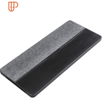 乌金石茶盘石头茶海茶台石材天然大小号石茶盘排水简约黑金石刻字 国泰家和 平分秋色60*30*3cm茶具