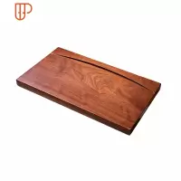 黑檀木茶盘整块实木家用排水茶具花梨木简约茶台红木简约茶海大号 国泰家和 花梨木80*40