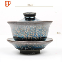 建盏油滴三才矿物釉铁胎功夫茶具天目旅行茶具新品原产地直销 国泰家和 精品