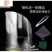 砧板围不锈钢菜板围护边圆档板围防溅厨房案板围档肉夹馍菜墩围板 国泰家和 ★★中号特厚耐用(配45-50砧板) ★带孔送螺