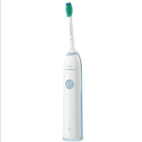 飞利浦(Philips) 电动牙刷 HX3216/01 成人充电式 23000频次声波震动 智能计时呵护牙龈牙齿 浅蓝色