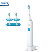 PHILIPS飞利浦电动牙刷 成人声波震动牙刷 充电式电动牙刷情侣 自动牙刷呵护牙龈 HX6877/27