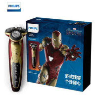 飞利浦(PHILIPS)男士电动剃须刀 MVL9998/72 漫威系列钢铁侠刮胡刀 多功能全身水洗 一小时快速充电