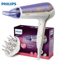 飞利浦(Philips)电吹风HP8239 2200W家用大功率 恒温护发 4倍负离子养护 6档可调风速温度
