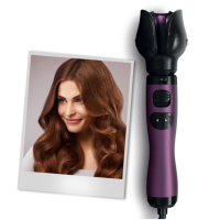 飞利浦(Philips)HP8668/05卷发器半自动旋转式造型器梨花头玉米烫内扣空气刘海单功能卷发器;多功能美发器