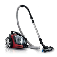 飞利浦(Philips)吸尘器进口家用吸尘器FC9911除螨仪 无尘袋吸尘器大功率1800W 强力除尘除螨 地毯式;干式