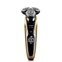 飞利浦(Philips) S9911电动剃须刀 干湿两用三刀头全身水洗 充电旋转式刮胡刀
