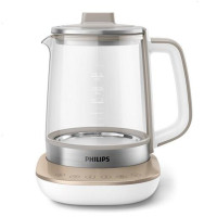 飞利浦(Philips)HD9450 养生壶 家用 全自动 多功能 可预约 煮花茶器 燕窝壶 加厚玻璃 有8种烹煮模式