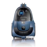 飞利浦 (Philips) 无尘袋吸尘器FC8516/81 大功率无耗材