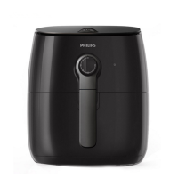 飞利浦(PHILIPS)HD9621/91 空气炸锅 家用智能低脂肪 真空无油电炸锅大容量薯条机