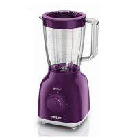 飞利浦(Philips) HR2100/60 家用多功能果汁搅拌机小型多档电动料理机台式1.5L辅食 紫色