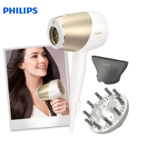 飞利浦(Philips)BHD285 电吹风机 家用1800W大功率负离子护发 智能微感应奢宠锁水系列过热保护吹风筒