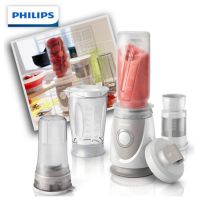 飞利浦（Philips）HR2874/00 料理机 家用多功能便携式迷你mini 榨汁机搅拌机 切碎 带过滤网 可拆卸