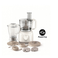 飞利浦(PHILIPS) 料理机 HR7628/00 榨汁机果汁机多功能食品处理器 多配件