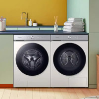 三星洗烘套装WF25B9600KE+DV20B9760CE 25kg洗+20kg烘洗烘套装变频洗衣机烘干机套装热泵