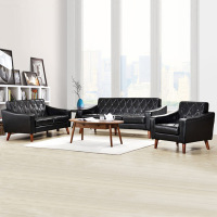 弘拜 北欧现代简约客厅卧室皮艺沙发 组合皮质沙发 单人沙发床 双人三人沙发 四人加长沙发实木框架
