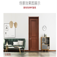 辉月欧式室内卧室门简约实木复合门