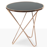 辉月现代简约钢化玻璃茶几