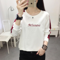 香港长袖T恤女春季2020新款宽松上衣女装韩版百搭修身打底衫女潮