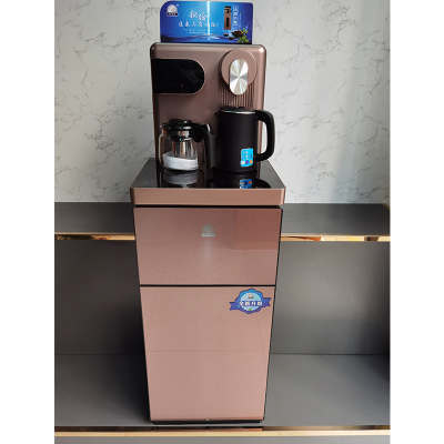 茶芙蓉茶吧机cfr-a12棕色立式冷热家用智能遥控全自动上水新款多功能