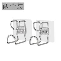 免打孔脸盆架壁挂浴室脸盆置物架卫生间盆架厕所盆子洗脸盆收纳架|不锈钢简易构2个