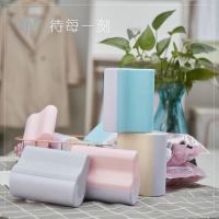 大号粘毛器可撕式滚筒16cm粘尘粘毛纸滚刷除尘器粘衣物头发尼大衣|新款10厘米便携式粘毛器图案随机 1手柄+3卷纸