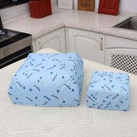 可折叠保温菜罩2个装防苍蝇饭罩子饭菜防尘罩可折叠菜罩保温菜罩|蓝色樱桃保温菜罩2个装