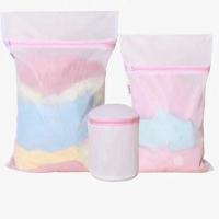 加厚洗衣袋六件套套装细网文胸护洗袋大号洗内衣洗衣机专用防变形|3件套:大+中+文胸袋 升级版加厚细网[适合大部分衣服]