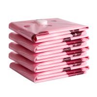 真空压缩袋装被子衣服收纳袋特大号中号加厚学生衣物宿舍收纳神器|4只装不送泵 [特大]100cm*80cm