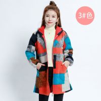 工作服外套拉链罩衣羽绒服加绒加厚厨房围裙女长袖款上班秋冬成|3#色(双层加厚-带帽) L(建议105-120斤左右)