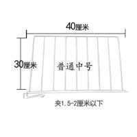 衣柜收纳隔板分层架免钉衣柜分隔断置物整理架衣橱竖分隔板挡板|普通中号(买2送1)需拍2个