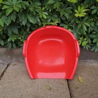 簸箕家用收纳工具清洁工具手提式撮箕小麦稻谷农用塑料加厚耐摔|双耳红色