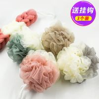 [不易散]沐浴球成人泡澡浴花球浴条搓澡巾大号洗澡球可爱少女心