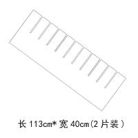 衣柜分层隔板橱柜书柜储物隔断衣服收纳挡板置物架自由组合格整理|长113cm*宽40cm(2片装)