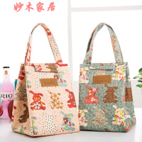 便当包饭盒袋保温袋牛津布提饭包手提便当包饭盒袋便当盒带饭包牛津布冰包大号手提包饭盒包保温