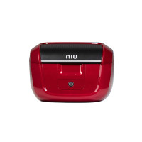 小牛电动车后备箱M1/N1S/U1/US/U+/U1C后备箱尾箱储物箱原装尾箱尾箱架 N1S/NQI红+后尾箱架