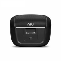 小牛电动车后备箱M1/N1S/U1/US/U+/U1C后备箱尾箱储物箱原装尾箱尾箱架 M+MQI限量黑+后尾箱架