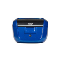 小牛电动车后备箱M1/N1S/U1/US/U+/U1C后备箱尾箱储物箱原装尾箱尾箱架 U+/UQI+蓝色尾箱