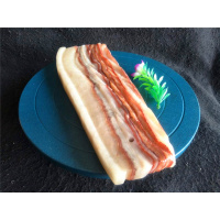 猪肉石摆件猪肉石彩霞石观赏石奇石天然石头腊肉红烧肉五花肉原石猪肉摆件