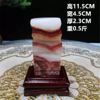 猪肉石摆件精品猪肉石 原石 自然石 天然花纹 收藏精品 奇石摆件 肉石005