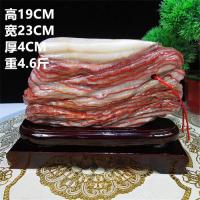 猪肉石摆件精品猪肉石 原石 自然石 天然花纹 收藏精品 奇石摆件 军绿色肉石055