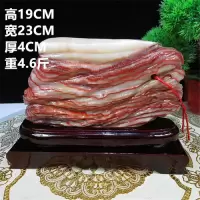 猪肉石摆件精品猪肉石 原石 自然石 天然花纹 收藏精品 奇石摆件 军绿色肉石055