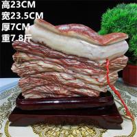 猪肉石摆件精品猪肉石 原石 自然石 天然花纹 收藏精品 奇石摆件 孔雀蓝肉石058