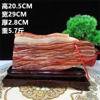 猪肉石摆件精品猪肉石 原石 自然石 天然花纹 收藏精品 奇石摆件 绿色肉石056