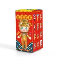 十二星座盲盒12星座盲盒新年忙和娃娃十二生肖盲盒星座款十二星座全套少女盲袋便 莉莉宫廷瑞兽系列盲盒一个 盲盒一个款式随机