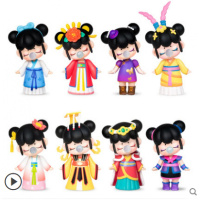 十二星座盲盒12星座盲盒肥啾盲盒肥啾公仔古代女子盲盒嫦娥汉服盲盒盲盒星座款 十二星座 王昭君单个