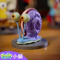 海绵宝宝盲盒全套MightyJax隐藏派大星异色手办半解剖一套 小蜗（拆盒确认） 顺丰秒发