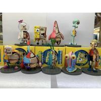 海绵宝宝盲盒全新海绵宝宝盲盒派大星半解刨学系列国产盲盒手办公仔 祖国版海绵宝宝系列1套9盒