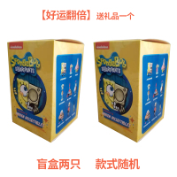 海绵宝宝盲盒派大星蟹老板半解剖创意玩偶摆件手办公仔 【盲盒】2只【好运翻倍】送礼品